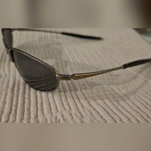 Oakley Silver Sunglasses with Modern Flair